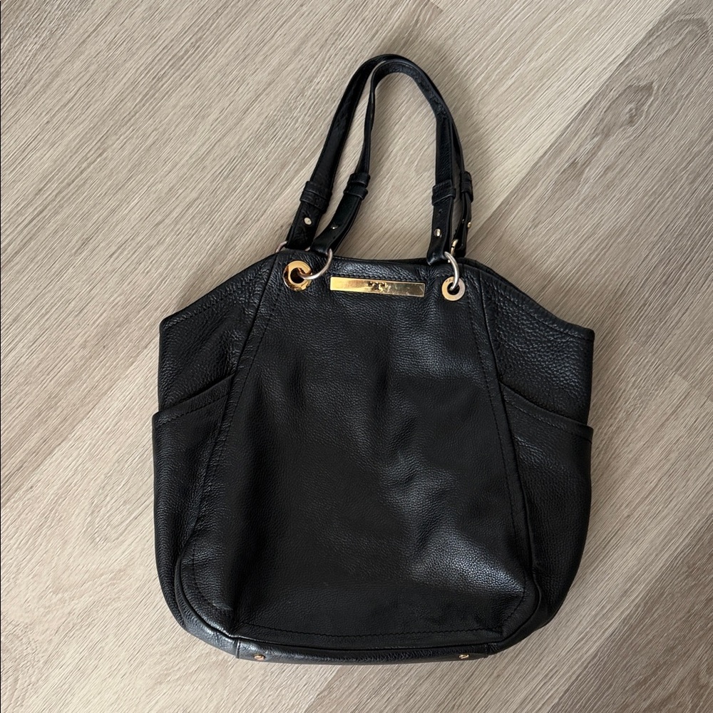 Tory Burch top handle leather bag